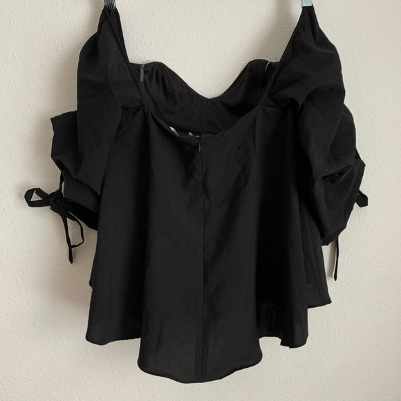 NWT DO + BE strapless sweetheart off shoulder top - Picture 5 of 6
